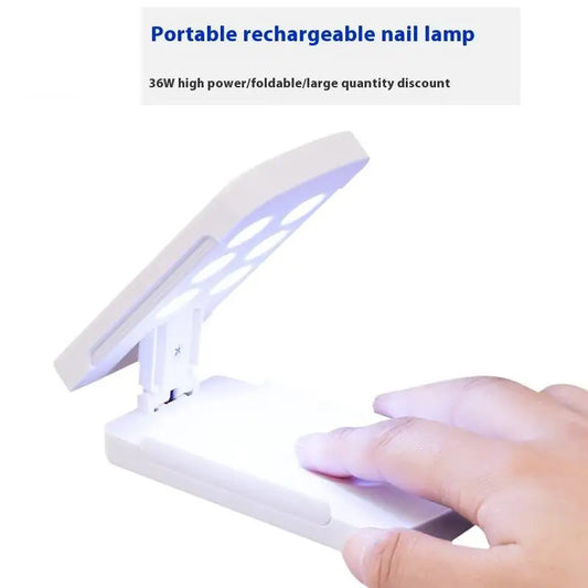36W Mini Nail Dryer LED UV Light Portable Home Manicure Lamp With USB Cable For Gel Based Manicuring Nail Tool