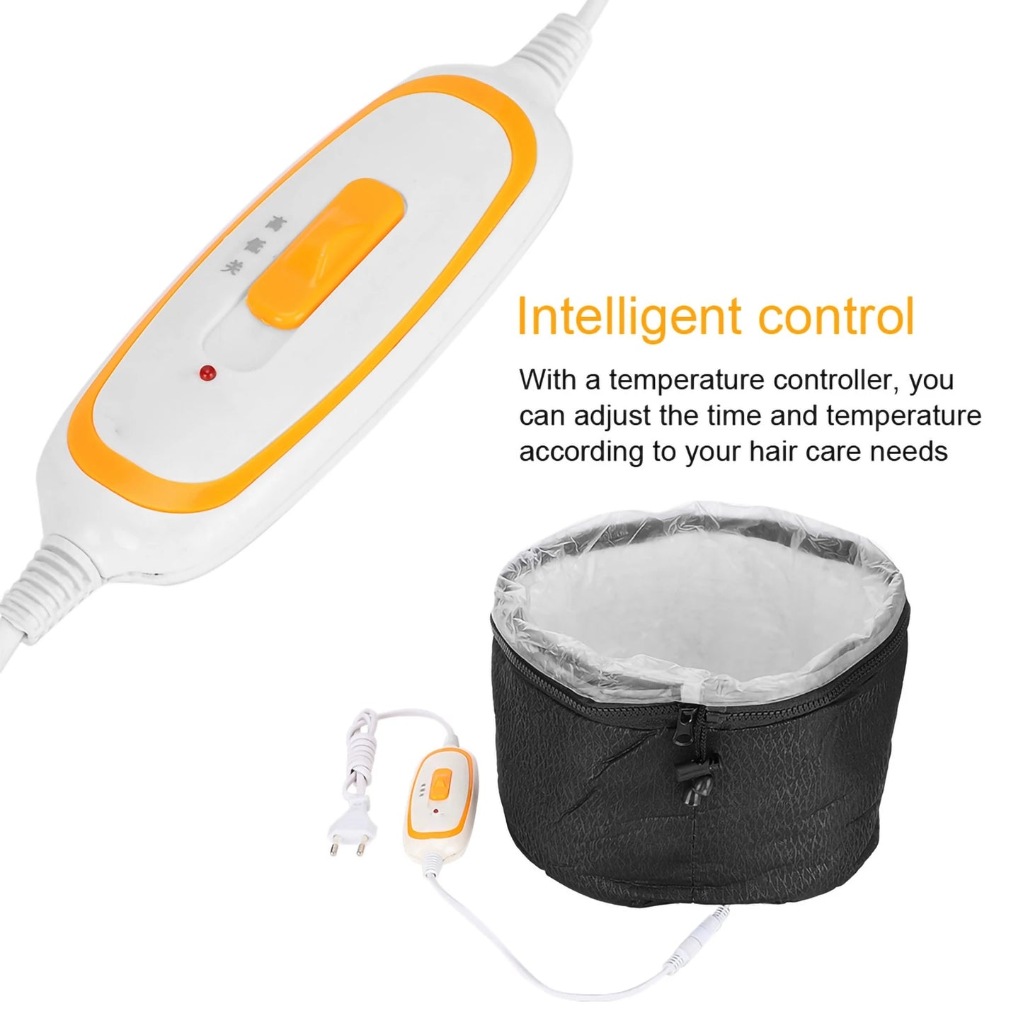220V Electric Hair Hat Electric Hair Hat Hair Thermal Treatment Hair Dyeing Salon Hair Hat EU Plug Thermal Treatment Hair Hat