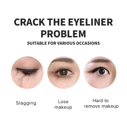 1Pc Waterproof Eyebrow & Eyeliner Gel Set with Brush,Smooth, Long-Lasting Color for All Skin Types