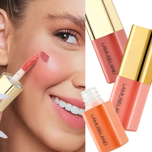 Liquid Blush Face Liquid Blush Lip Cheek Natural Blush Long Lasting Waterproof 2024 New