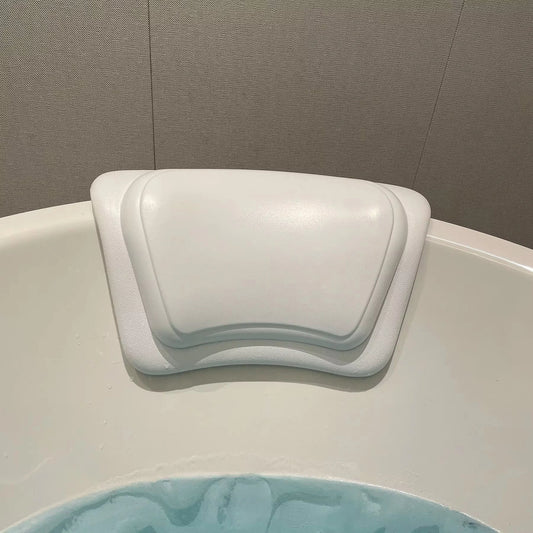 Non-Slip Bathtub Pillow with Silicone Sponge & Waterproof PU Cover – Universal Bath Pillow for Spa, Relaxation, Shower