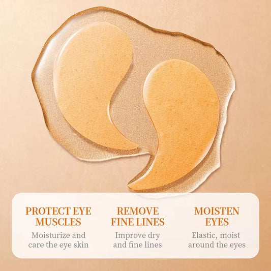 60pcs Aloe Vera Collagen Eye Mask Anti Dark Circles Eyes Bags Moisturizing Anti-Wrinkles Eye Patches Eyes Skin Care Products