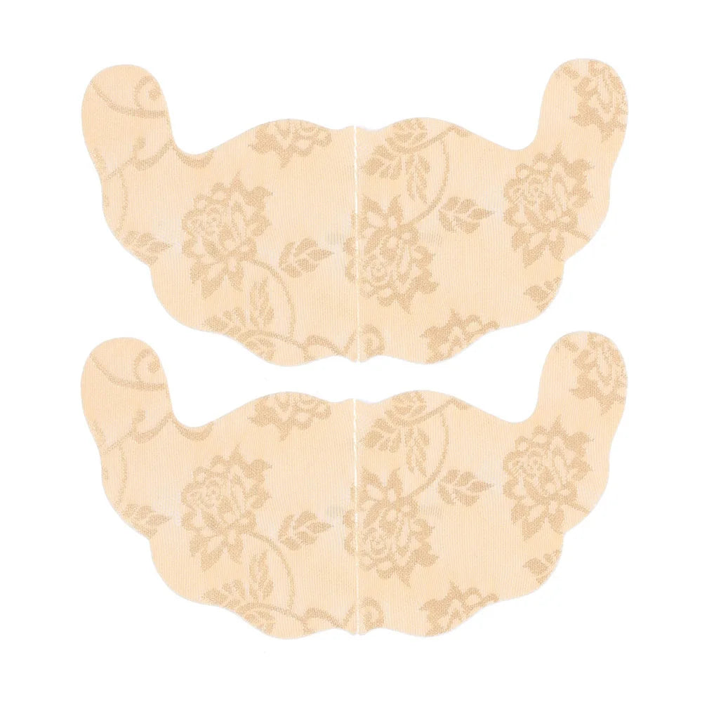 1Pair U Shape Self Adhesive Nipple Cover Pads Invisible Breast Push Up Bra Top Tape Disposable Paste Chest Paste Sticker Wedding