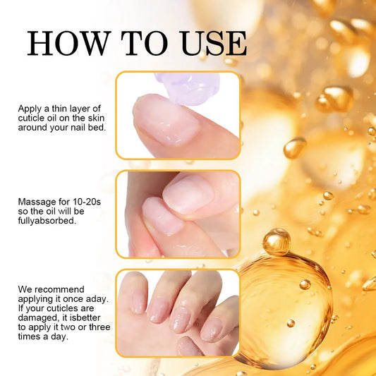 LIMEGIRL Nail Nourishment Oil Universal Plant Nutrition Soften Oil Cuticle Revitalizer Nourish For Nails Treatment Manicure Care