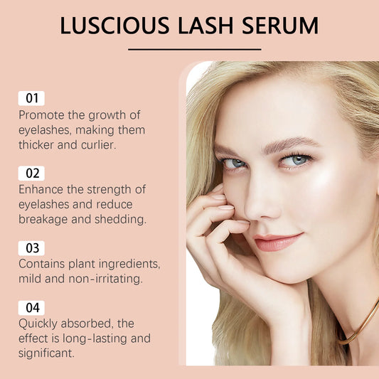 Eyelash Growth Serum Lifting Eyelashes Enhancer Eye Lash Fuller Thicker Nourish Longer Lengthening Moisturizing Eyebrow Essence