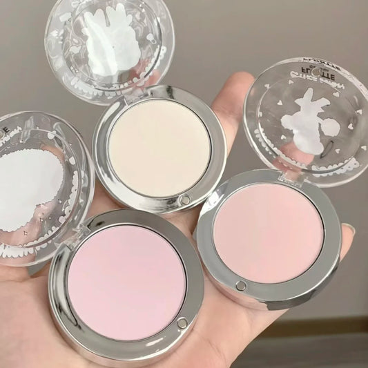 FLORTTE BUNNY Single Highlight Powder Facial Highgloss Natural Brightening Blush Cream Brightening Liftup Face 3D Stereoscopic