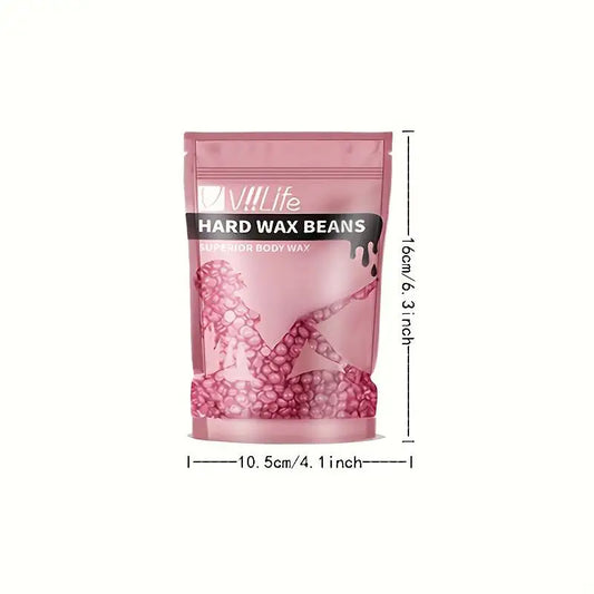 Viilife 50/100g Wax Beans Hot Film Hard Wax Depilatory Hard Hair Removal Bean Waxing Bikini Face Legs Body Hair Removal Unisex