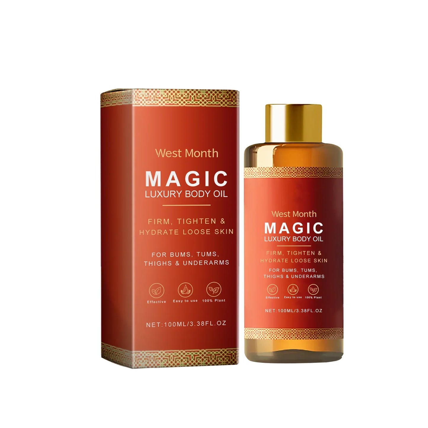 Tightening Body Oil Lifting Firming Lighten Fine Lines Improve Sagging Skin Dullness Brightening Moisturizing Nourish Skin Care