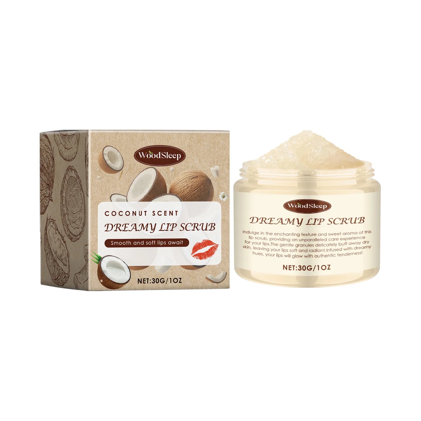 Lip Scrub Exfoliating Moisturizing Lip Gloss Bleach Lighten Lip Line Remove Dead Skin Anti Crack Strawberry Lip Nourishing Care
