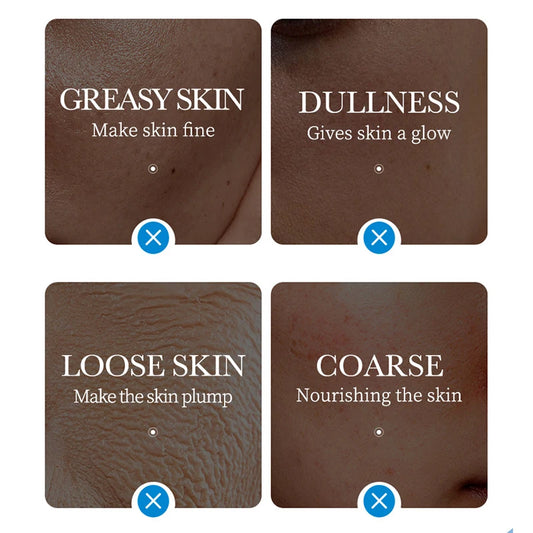 5pcs SADOER Ice Masks for Face Deep Hydrating Moisturizing Brightening Firming Face Mask Sheet Facial Masks Beauty Skin Care