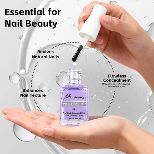 New 12ML Strength Base Oil for Nail Care Repair Damage Improve The C Are Manicure Care Supplies Multi functional Nutritional Oil