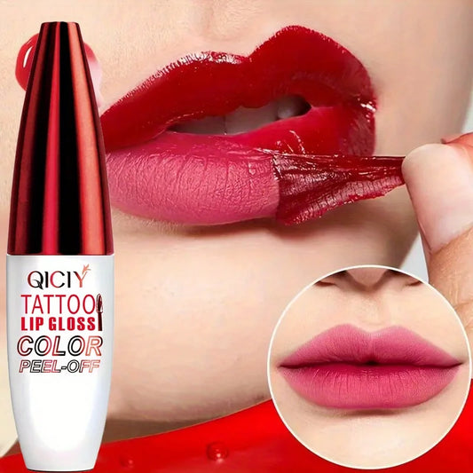 Peel-off Lipgloss Matte Natural Mist Lip Tinted Waterproof Long Lasting Lipstick Makeup Tear Contour Stain Cosmetic