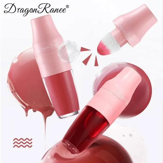 Multi Purpose Liquid Blusher Dye Lip Cheek Liquid Lip Glaze Gloss Waterproof Non-stick Cup Lip Stain Blush Tint Lasting Makeup