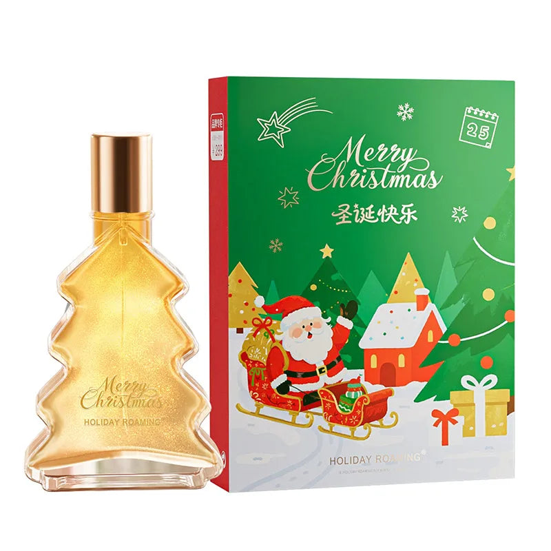Christmas Holiday Perfume Christmas Tree Pineapple Gingerbread Long-lasting Fragrance Floral Fruity Gift Set Pheromone Perfume