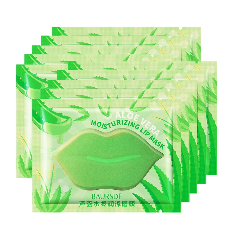 5/10pcs/lot Collagen Nourishing Lip Mask Moisturizing Fruits Essence Firming Anti Wrinkle Lip Patch Skin Care