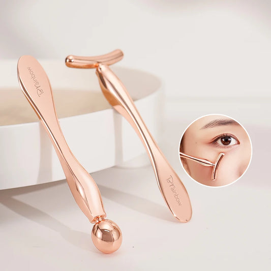 Brainbow Eyes Roller Cream Massage Stick Lifting Face Firming Tools
