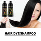 EELHOE Black Hair Dye Shampoo 3 in 1 Growth Clean Hair Darkening Deep Nourishing Black Hair Dye Shampoo Natural Organic Herbal
