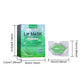 Hoygi 10pcs Aloe Exfoliating Lip Mask Plumping Moisturizing Repairing Smooth Lip Remove Cuticle Dead Skin Gloss Plumper Lip Mask