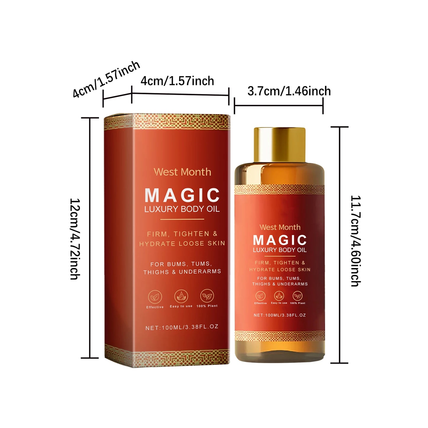 Firming Body Essence Oil Reduce Sagging Prevent Aging Daily Moisturizing Tightening Reduce Fine Lines Body Skin Care Oil