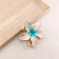 3/6 Pcs Alloy Flower Hair Claw Clips for Women Beach Holiday Hair Claw Stylish Shopping Headwear Female Hair Accessory