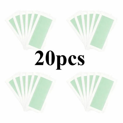stick Professional Hair Removal Wax Strips for Summer Depilation Double Sided Cold Wax Paper for Leg Body Face Useful