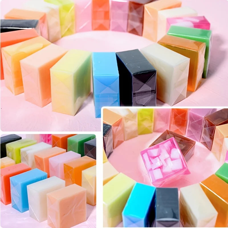 Natural Honey Handmade Soap Set with Essential Oils - 100g x 2pcs, Unisex, Perfect for Home or Travel