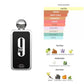 Afnan 9PM Men's Eau De Parfum Intense Spray 3.4 Oz Durable Perfume For Men's Cologne Long-Lasting Scent Perfect Gifts For Lover