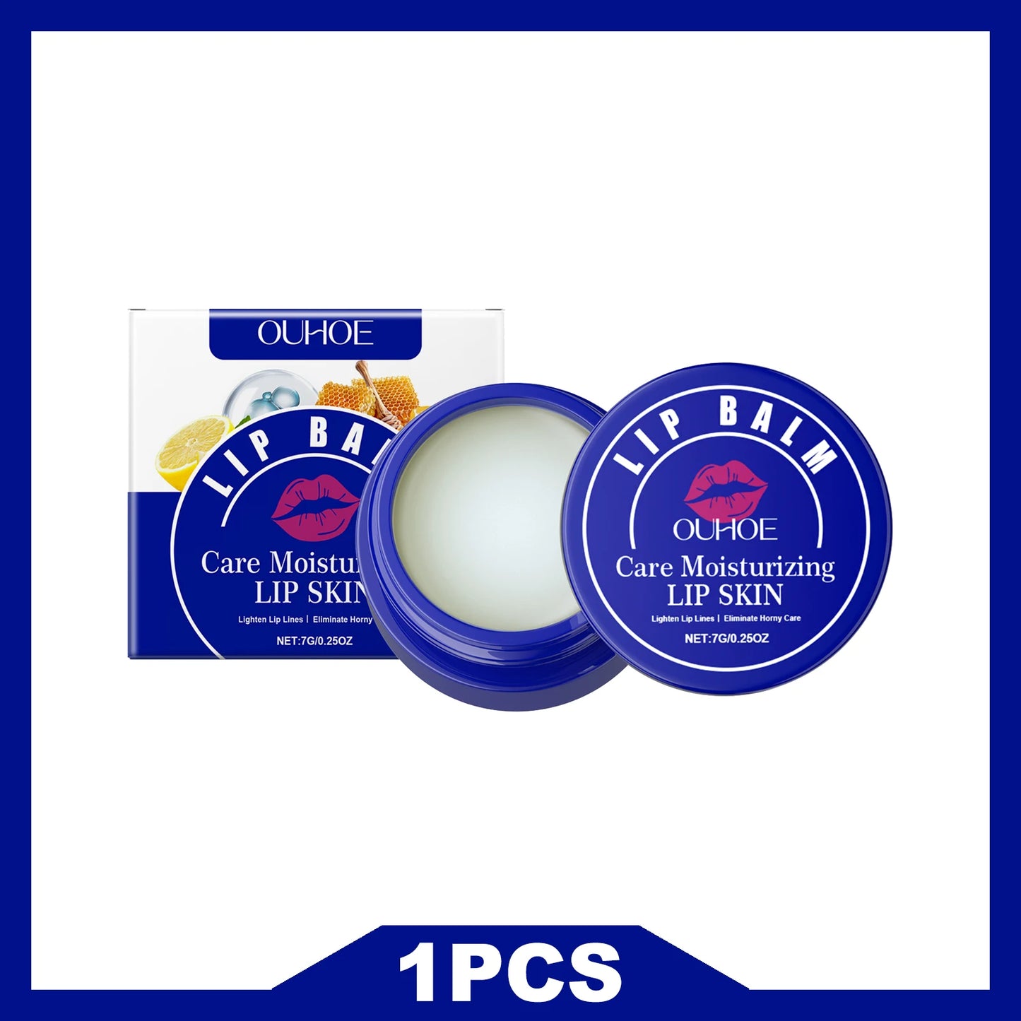 OUHOE Lip Balm Winter Lips Care Long-Lasting Hydration Prevent Dryness Gentle Formula Keep Soft All Day