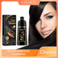 EELHOE 3-in-1 Hair Dye Shampoo to Darken Hair Cleaning Hair Color Shampoo Polygonum Multiflorum Growth of Hair Dye Shampoo 500ml