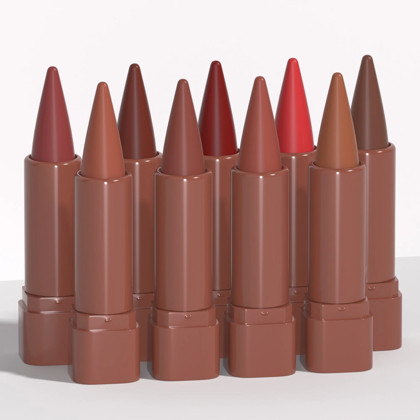 Gradient Lip Liner Pen with Matte Velvet Finish Smooth Application  Lipstick for Defined and Elegant Lips