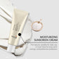 Hoygi Moisturize Sunscreen Cream Non-greasy Prevent UV Lasting Hydrating Soothing Smoothing Face Sunscreen Cream for Summer
