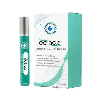 Vision Enhancement Roller Relieve Discomfort Fatigue Dry Eye Astigmatism Eliminate Remove Dark Circles Eye Bags Massage Roller