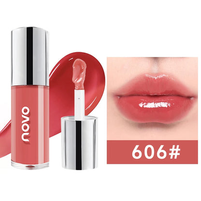 Mirror Glossy Lip Gloss Moisturizing And Long-Lasting Non-Stick Cup Lipstick, Rich Color, Blush, Brightening And Plumping,