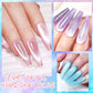 VOKY 7ML Crystal Stone Cat Eye Gel Nail Polish UV/LED Shiny Wide Cat Eye Gel, Classic Holographic Glitter Milky Way Color UV Gel