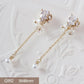 10pcs 3D Alloy Christmas Tree Bells Nail Art Zircon Pearl Metal Manicure Nails Accessories DIY Nail Decorations Supplies Charms