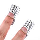 10Pcs Reusable Aluminum Nail Extension Pallets Tips Forms Nail Art Extension Sticker Builder Form Guide Stencil Manicure Tools