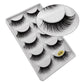5 Pairs Multipack 3D Mink Lashes False Eyelashes Handmade Wispy Fluffy Long Lashes Natural Eye Makeup Tools Eye Lashes G806