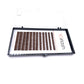 0.10 Baby Straight Permanent Handmade Eyebrow Light Brown Brown Straight Eyebrow Extensions False Eyebrow No Curl Eyelash