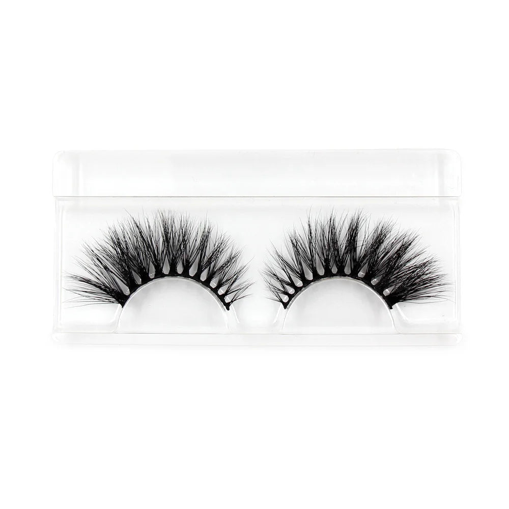 LEHUAMAO Eyelashes 3D Lashes 25mm Mink False Eyelashe Fluffy Soft Eyelash Dramatic Makeup Lashes Mink 3D Lash Natural Long G05