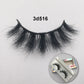 RED SIREN 15mm-20mm Fluffy Mink Lashes Makeup Dramatic Messy Natural Mink Eyelashes