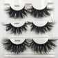 RED SIREN 15mm-20mm Fluffy Mink Lashes Makeup Dramatic Messy Natural Mink Eyelashes