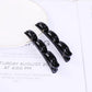 Double Layer Bands Clip Hairbands Fashion Plastic Braided Headband Punk New Knitting Womens Headwear Hair Accessories Pearl