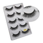 5 Pairs Multipack 3D Mink Lashes False Eyelashes Handmade Wispy Fluffy Long Lashes Natural Eye Makeup Tools Eye Lashes G806