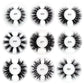 AMAOLASH Eyelashes Mink Lashes High Volume Thick False Eyelashes 3D Eyelash Extension Dramatic Soft Long Lasting Eye Lashes E01