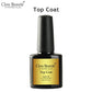 Clou Beaute Glitter Gel Nail Varnishes Winter Color Sparkling Sequins Soak Off UV LED Varnish Nail Art Decoration Base Top Coat