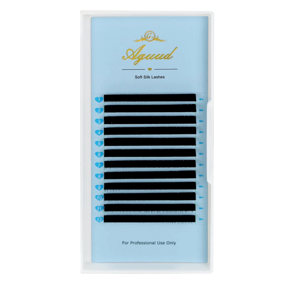 AGUUD L L+ LC LD M C D CC DD Curl Individual Eyelashes False Eyelash Extensions Mink Volume Eyelash Makeup L Eyelash Extensions