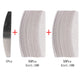 100Pcs Replacement  SandPaper Nail File With Metal Handle Removable  Buffer 100/180 Double-sided Strips Manicure Nail Art Files