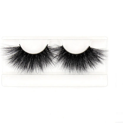 AMAOLASH Mink Eyelashes 25mm Lashes Fluffy Long Lasting 3D Mink Lashes Cruelty Free Eye Lashes Natural False Eyelashes Makeup