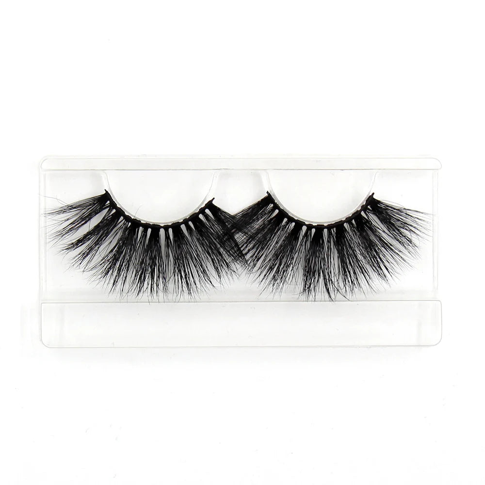 AMAOLASH Mink Eyelashes 25mm Lashes Fluffy Long Lasting 3D Mink Lashes Cruelty Free Eye Lashes Natural False Eyelashes Makeup