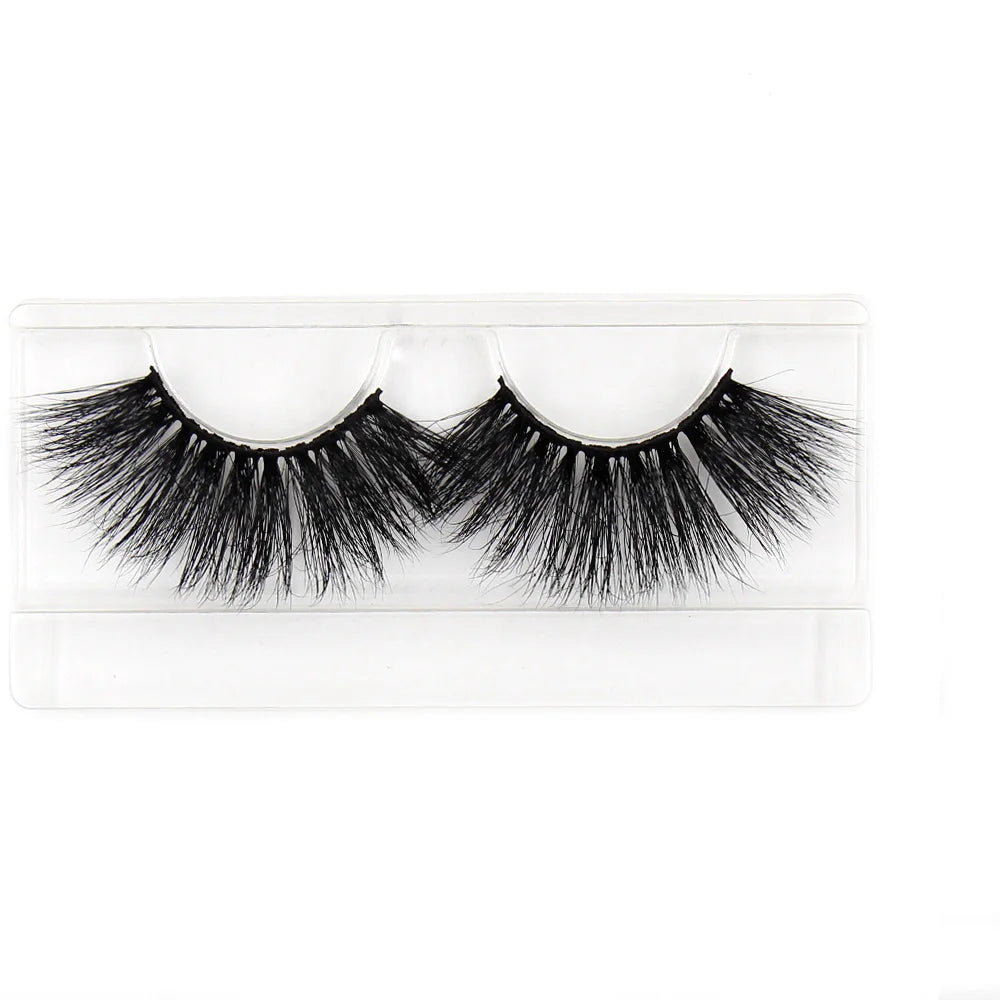 AMAOLASH Mink Eyelashes 25mm Lashes Fluffy Long Lasting 3D Mink Lashes Cruelty Free Eye Lashes Natural False Eyelashes Makeup